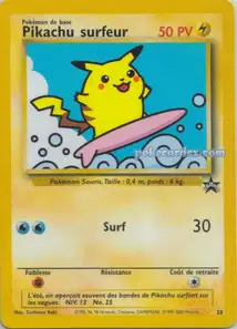 Pikachu surfeur