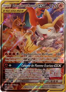 Dracaufeu et Roussil GX