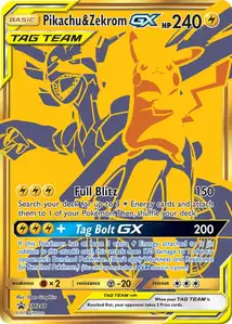 Pikachu et Zekrom GX