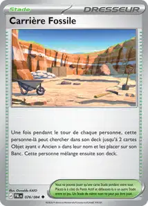 Carrière Fossile